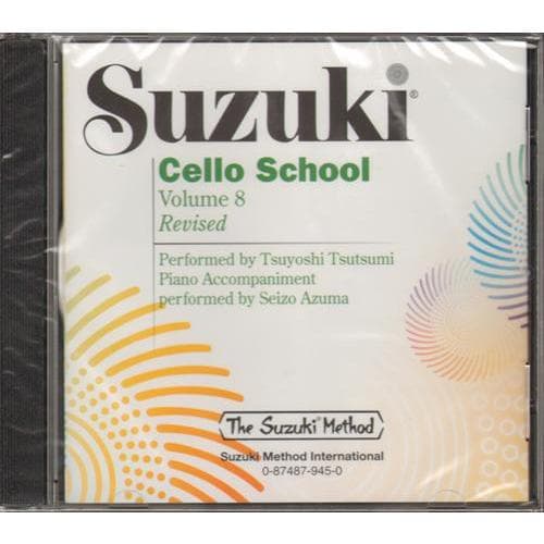  Suzuki Cello School CD, Volume 8, Performed by Tsutsumi 