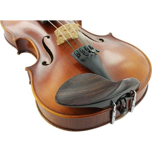  Guarneri Rosewood Viola Chinrest - Rounded Plate 