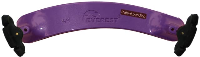  Everest EZ Violin Shoulder Rest - 4/4 size - Purple 