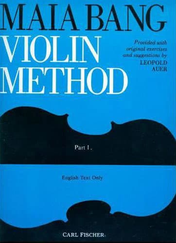  Bang, Maia - Violin Method, Book 1 (English Text Only) - Carl Fischer Edition 