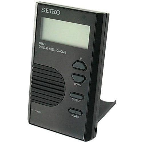  Seiko Pocket Size Digital Metronome Black 