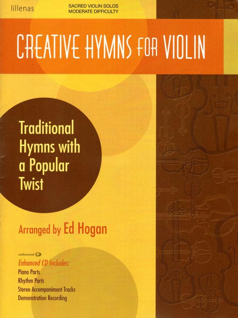  Creative Hymns for Violin - Book/CD - arranged by Ed Hogan - Lillenas (Hal Leonard) 