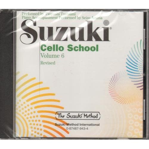  Suzuki Cello School CD, Volume 6, Performed by Tsutsumi 