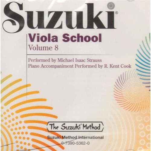  Suzuki Viola School CD, Volume 8, Performed by Strauss 