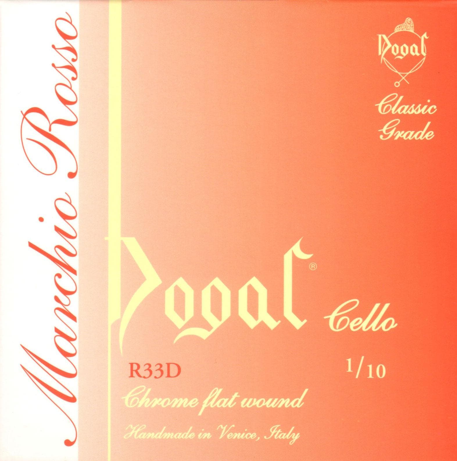  Dogal Marchio Rosso Cello String Set 1/10 Size 