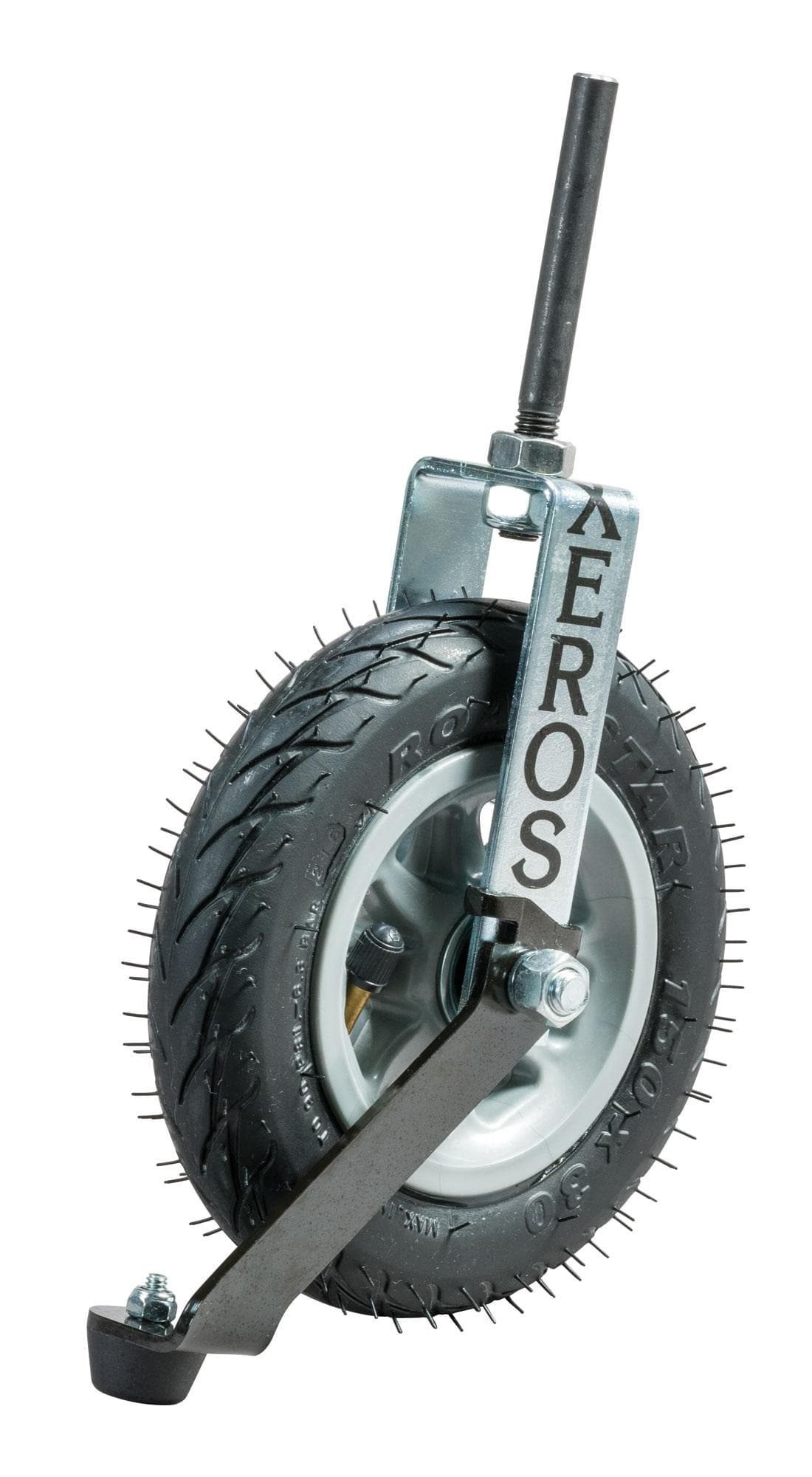  Xeros™ Pneumatic Bass Wheel WITH Brake - 3/8 inch (10mm) shaft 