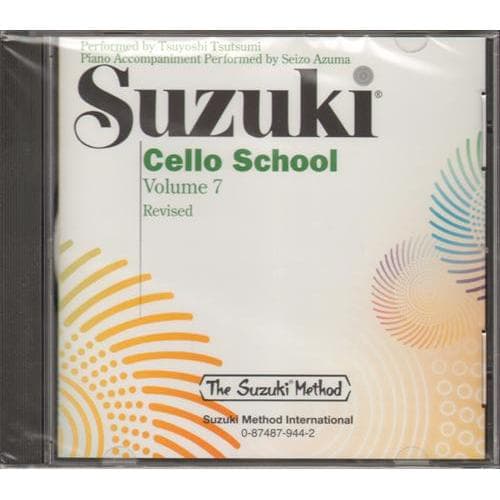  Suzuki Cello School CD, Volume 7, Performed by Tsutsumi 