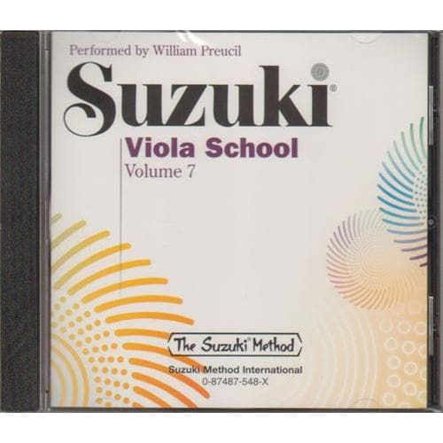  Suzuki Viola School CD, Volume 7, Performed by Preucil 