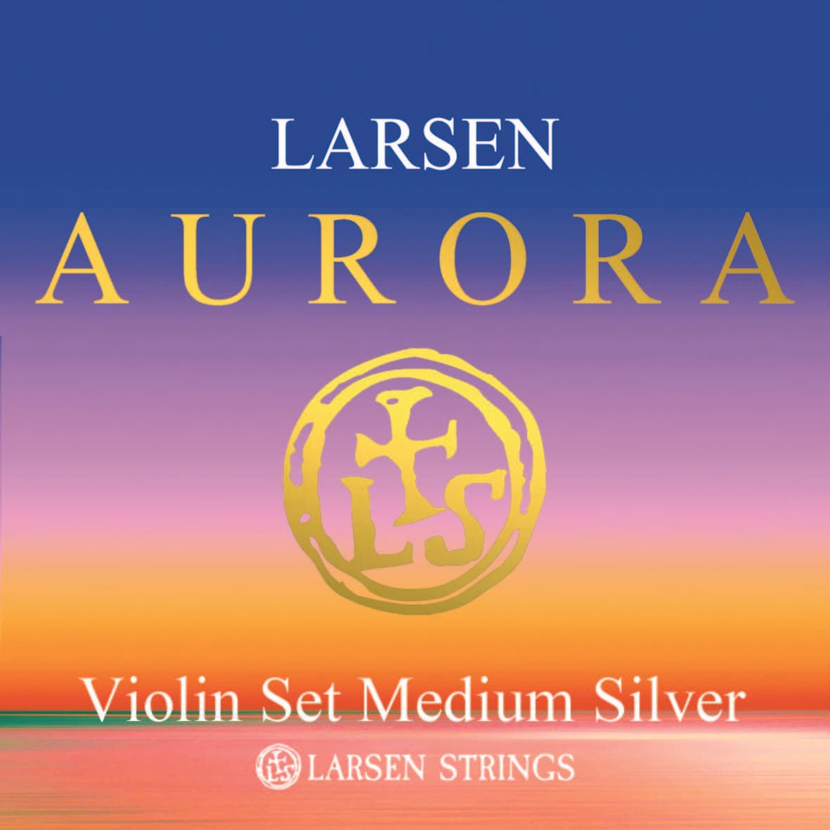  Larsen Aurora Violin Set with Silver D string 4/4 Medium 