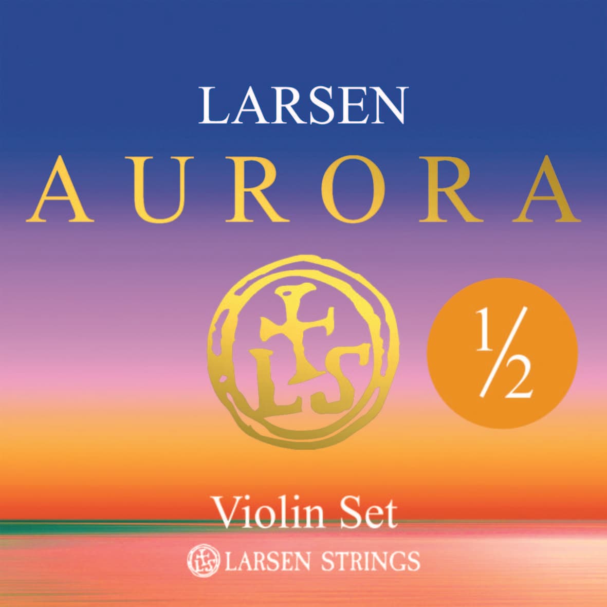  Larsen Aurora Violin Set 1/2 Size Med 