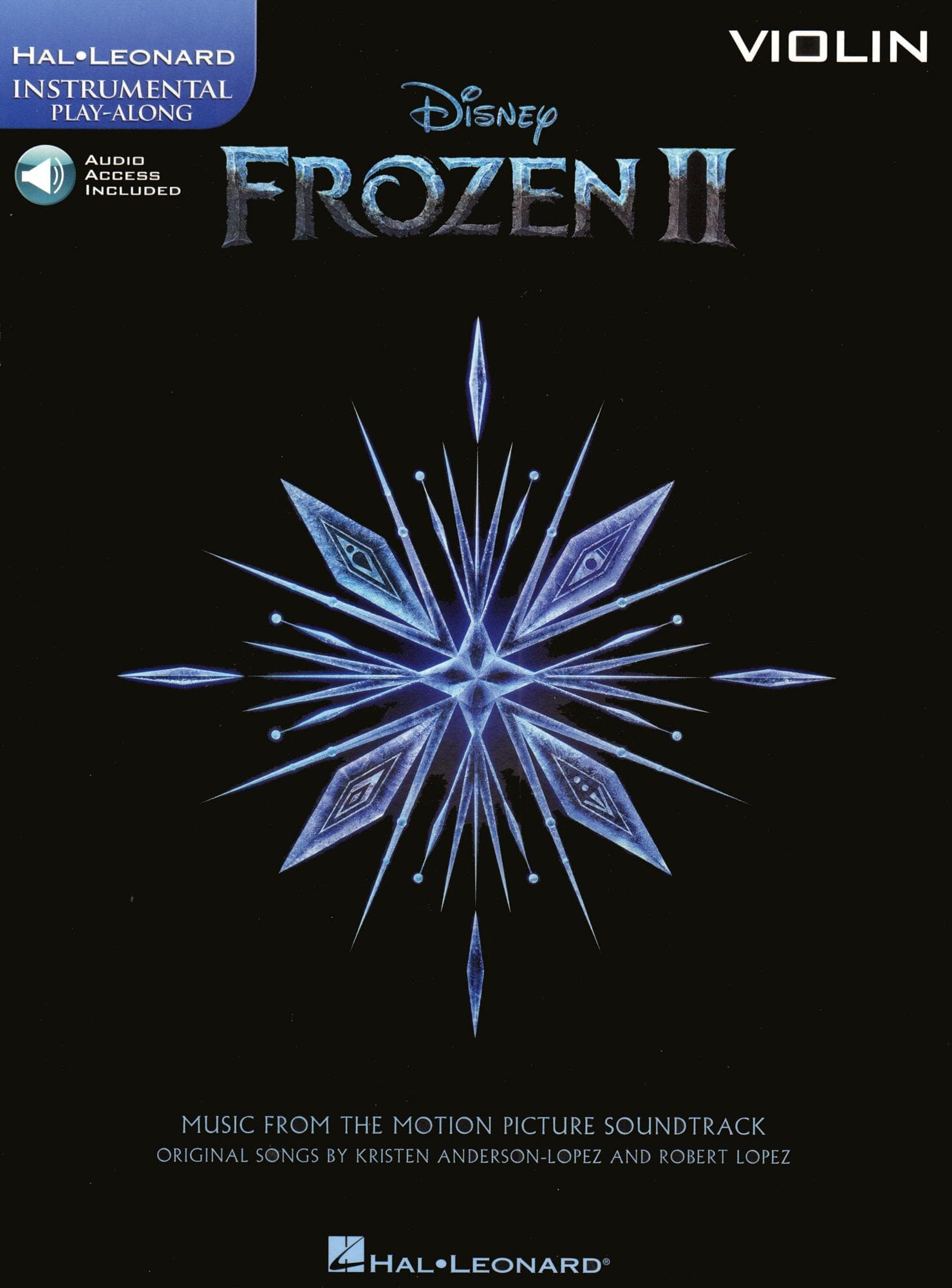  Disney's Frozen II - Instrumental Play-Along - for Violin with Online Audio - Hal Leonard 