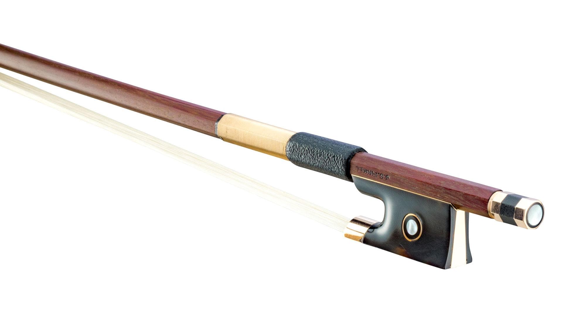  Finkel, J.S. - Viola Bow Tortoise and Gold 