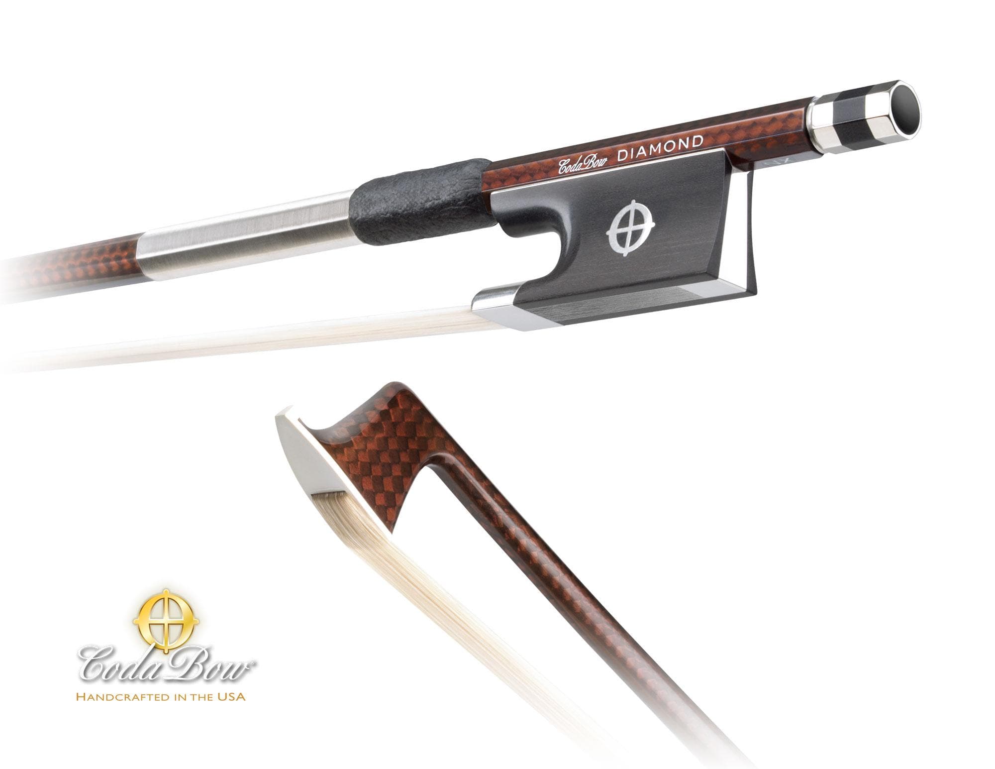  CodaBow Diamond NX Violin Bow 4/4 Size 