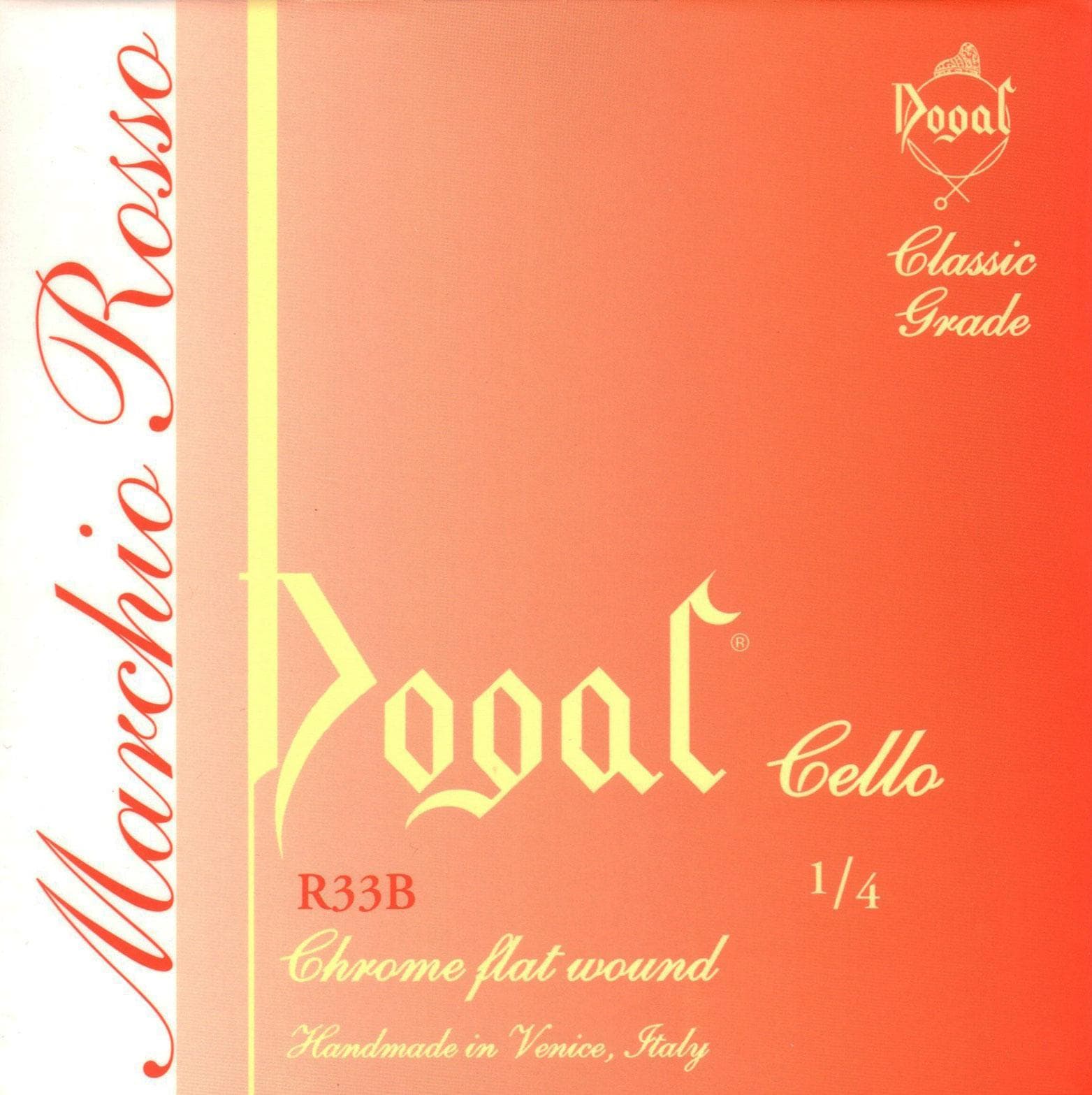  Dogal Marchio Rosso Cello String Set 1/4 Size 