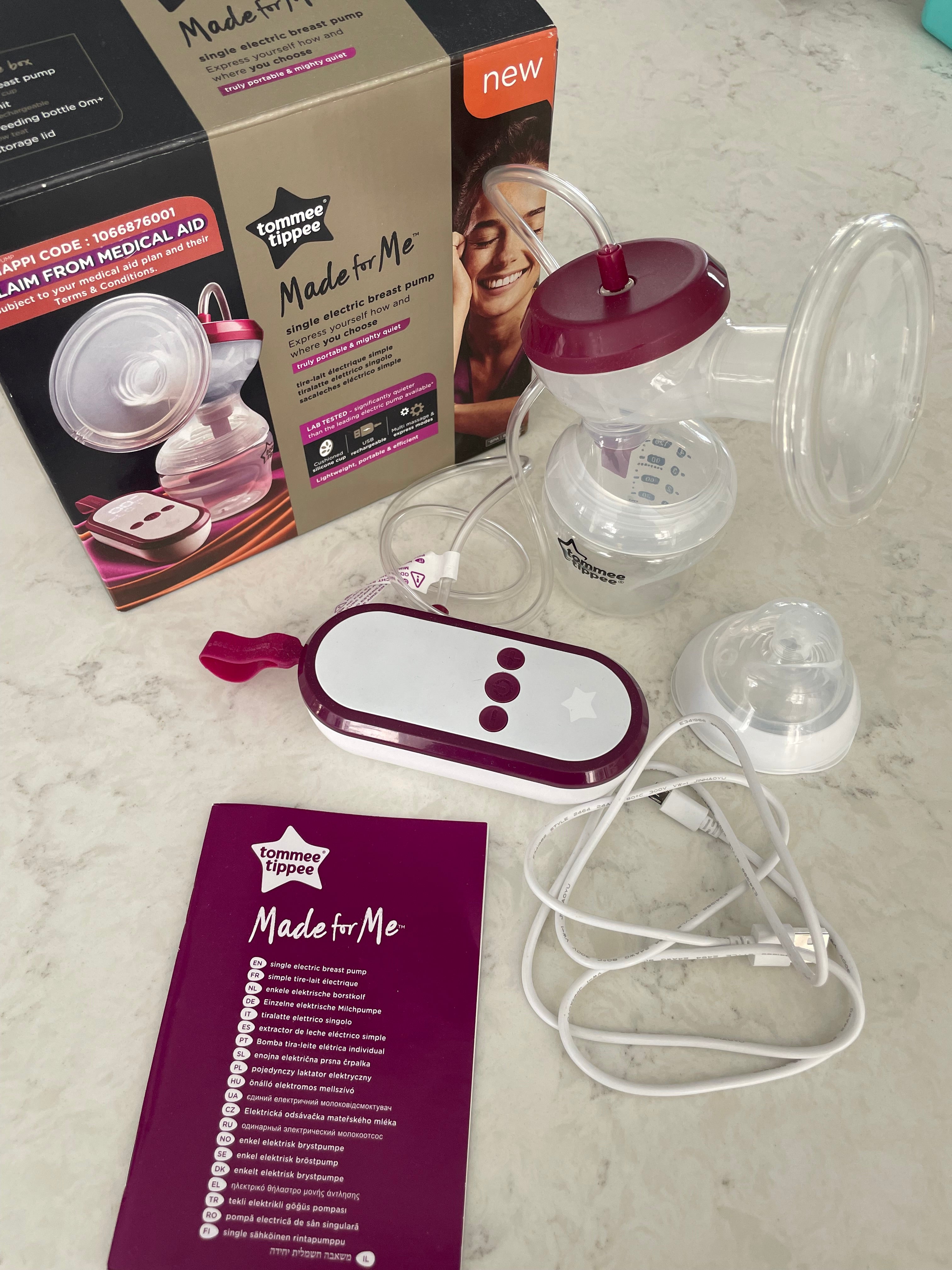 Tommee Tippee - Made for Me - Double Electric Wearable Breast Pump* –  PR3LOVED