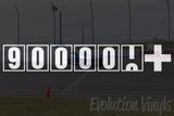 900,000+ Odometer Decal