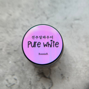 Pure white nail powder - Shop Kwystle - Pure Pearl Powder