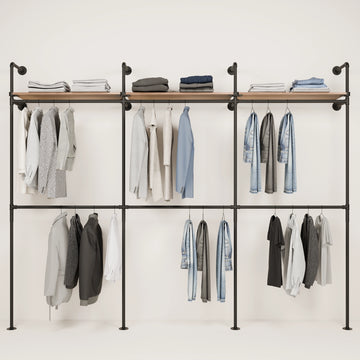 KIM DOUBLE 3 OAK – 3 top shelves