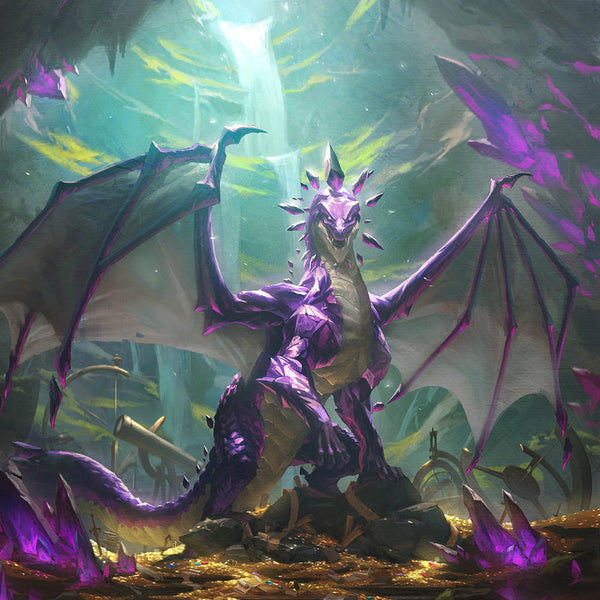 Amethyst dragon