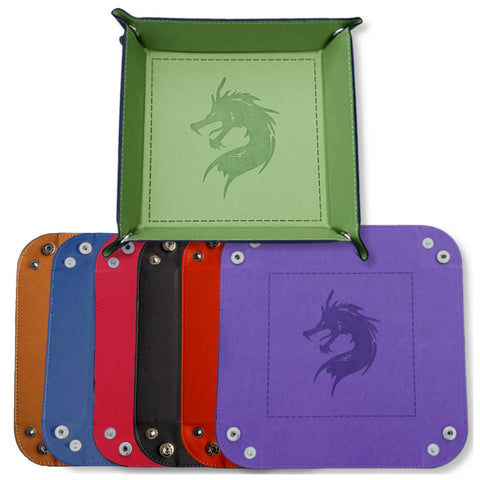 Square dragon dice trays