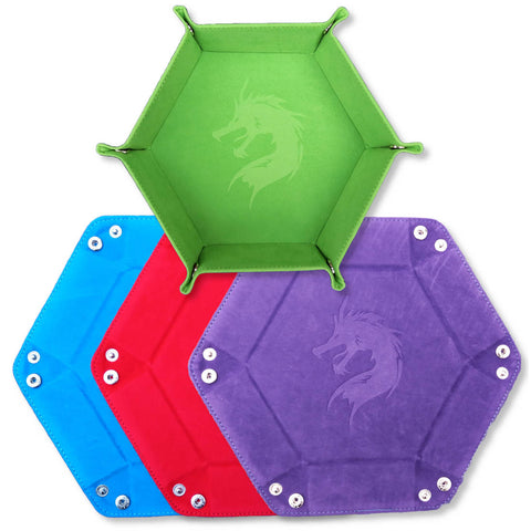 Hexagon dragon dice trays