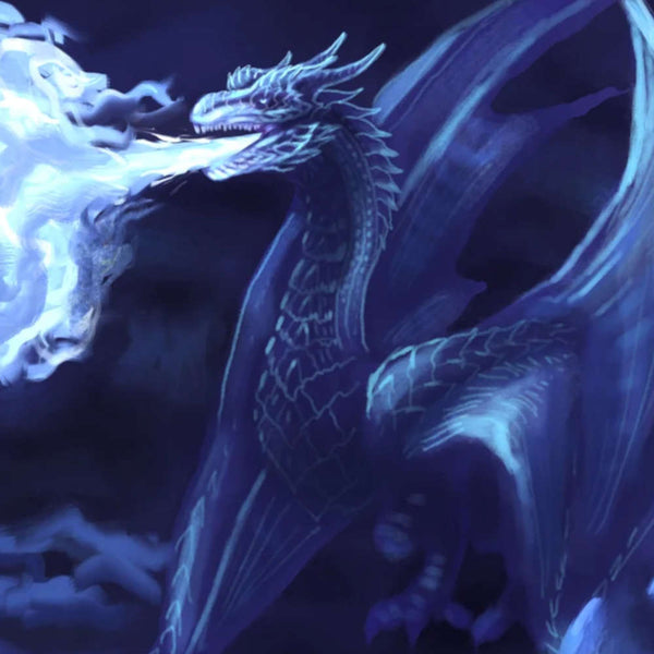 Sapphire dragon