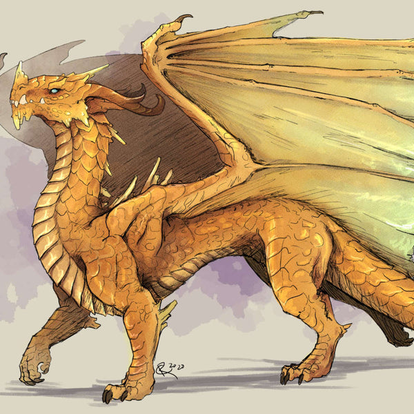 Topaz dragon