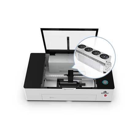 gweike cloud RF Metal Tube Laser Cutter & Engraver with Rotary - gweike cloud product image