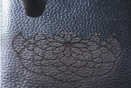 Laser Engraving Leather Wallet - Galvo vs Plotter 
