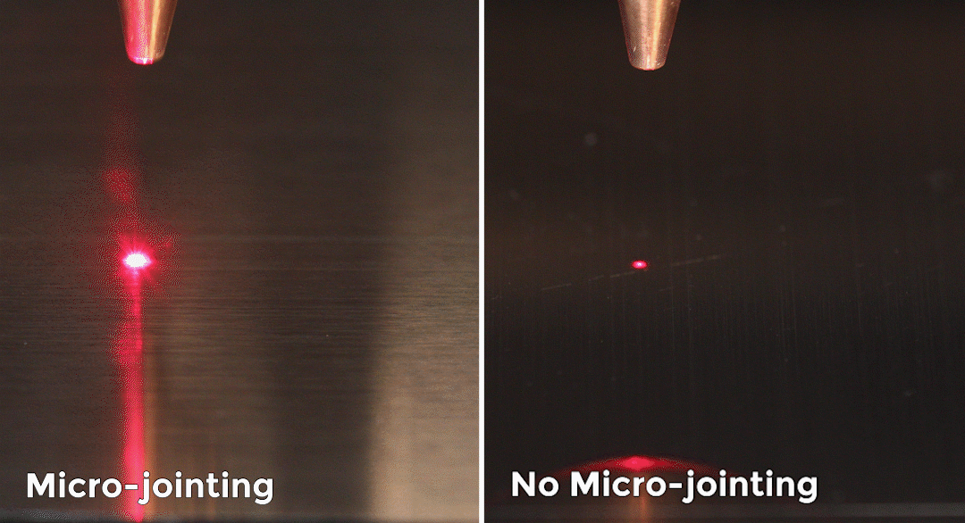 Traceless micro-jointing Anti-deformation, high precision
