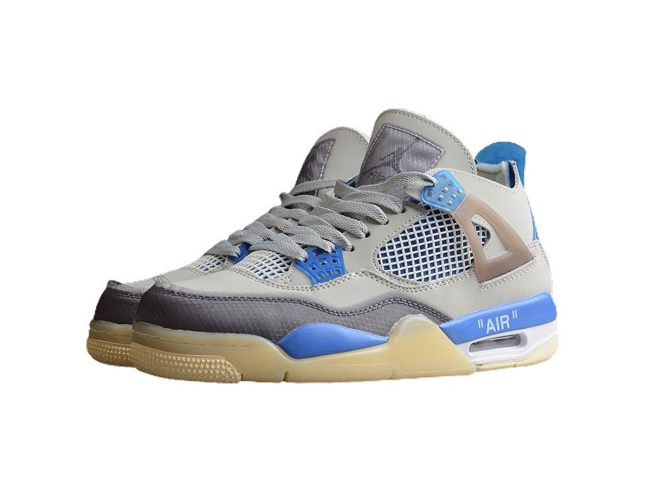 jordan 4 x off white military blue