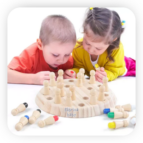 Jogo da Memória Xadrez Montessori