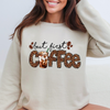 but first coffee, colorful illustration leopard design for coffee lovers, DTF transfer ready to press to most fabrics all colors in seconds | LuxuryDTF.com