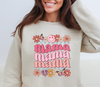 mama mama mama dtf transfer, retro mama ready to press transfers, mothers day dtf transfers, mothers day gifts | luxurydtf.com