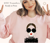 DTF transfer ready to press, Sublimation transfers, girl boss transfers, t-shirt designs for print on demand, fashion dtf transfer