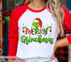 Merry Grinchmas DTF Transfer ready to press on dark and light color fabrics | luxurydtf.com