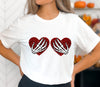 Skeleton Love Heart Fashion DTF transfer