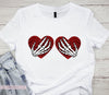 Skeleton Love Heart Fashion DTF transfer