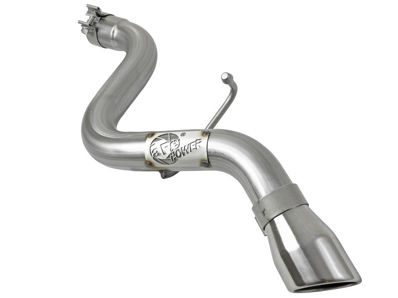 AFE MACH Force-Xp Hi-Tuck Axle-Back Exhaust System (Polished Tip): Jeep Wrangler JL 2018 - 2025 (2.0L I4 / 3.6L V6)