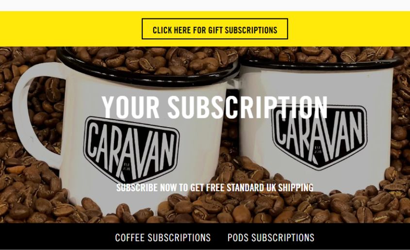 Caravan Coffee Roasters UK