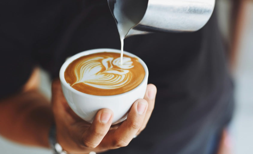 Coffee beans for Latte Art