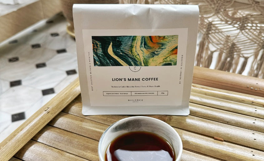 James Bellis Made Lion's Mane Coffee In The Morning