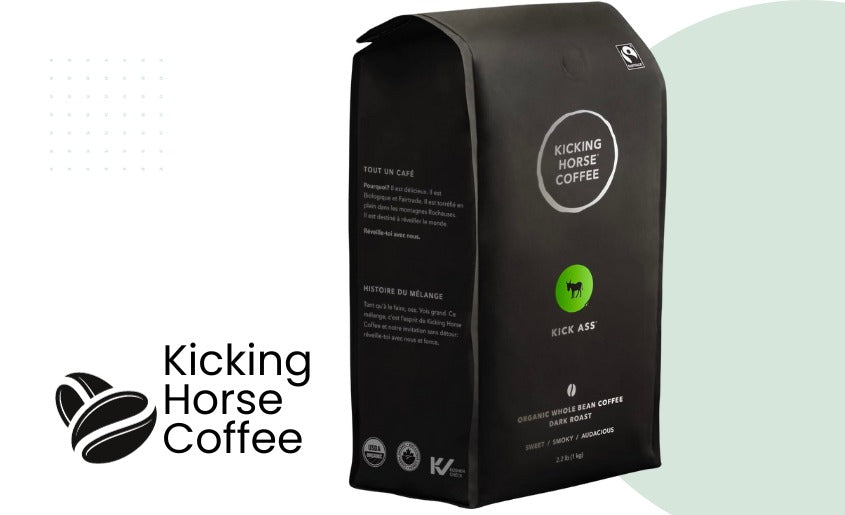 Kicking Horse Coffee, Kick Ass, Dark Roast, Ground