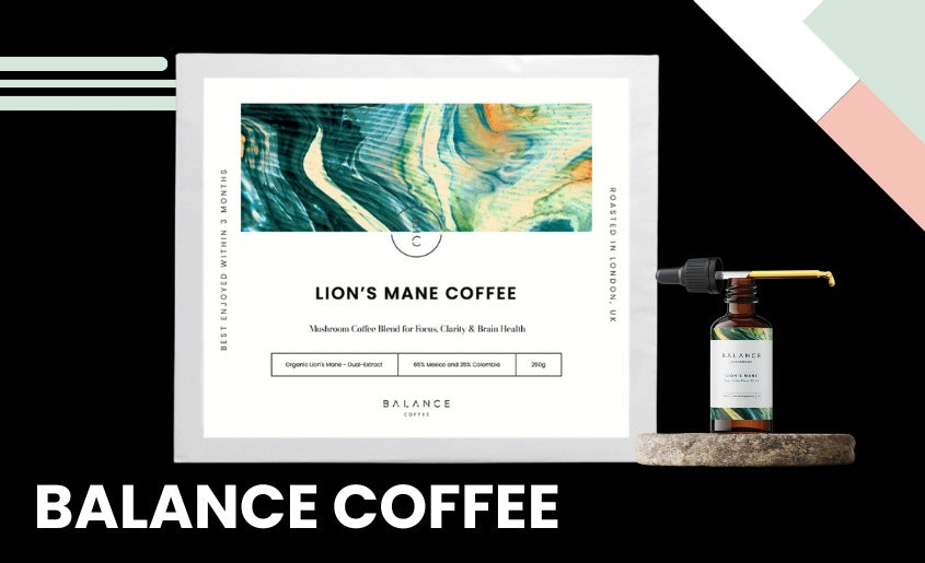 Lion's Mane Coffee & Balance Mushroom Drops