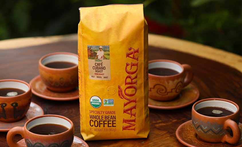 Mayorga Organics Cafe Cubano Whole Bean Coffee