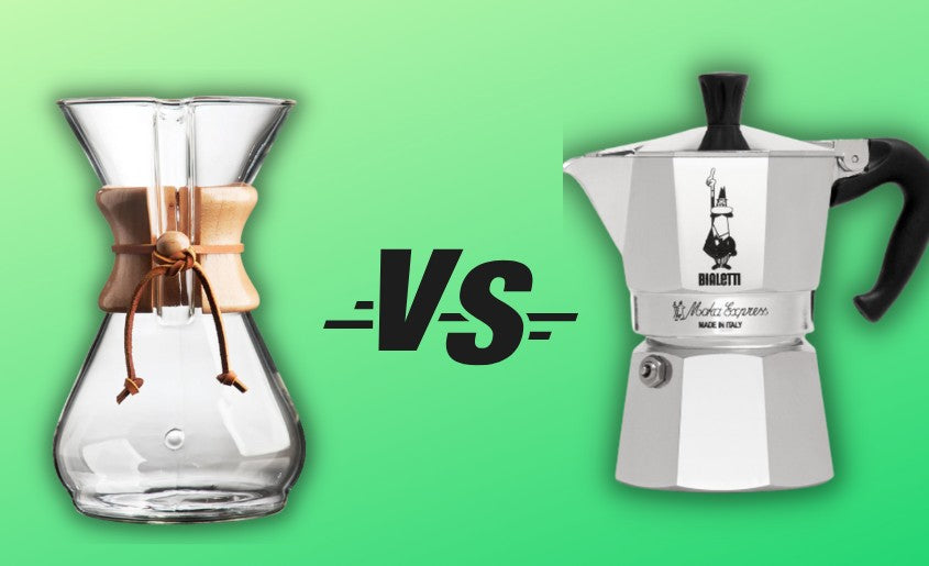 Moka Pot vs Chemex Coffee Which Produces Better Tasting Coffee