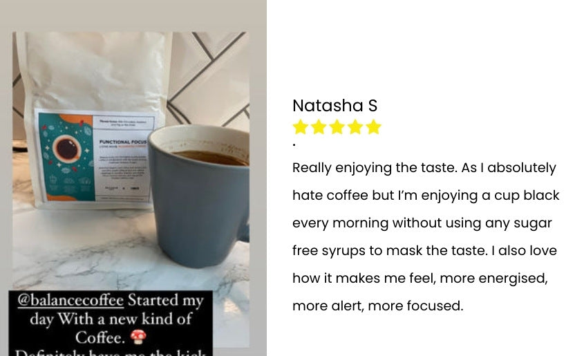 Natasha S Lion's Mane Testimonial