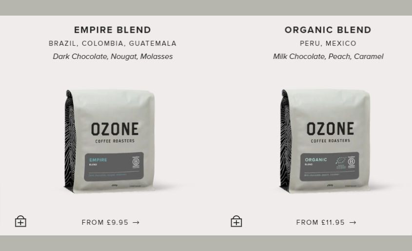 Ozone 1KG Coffee Beans