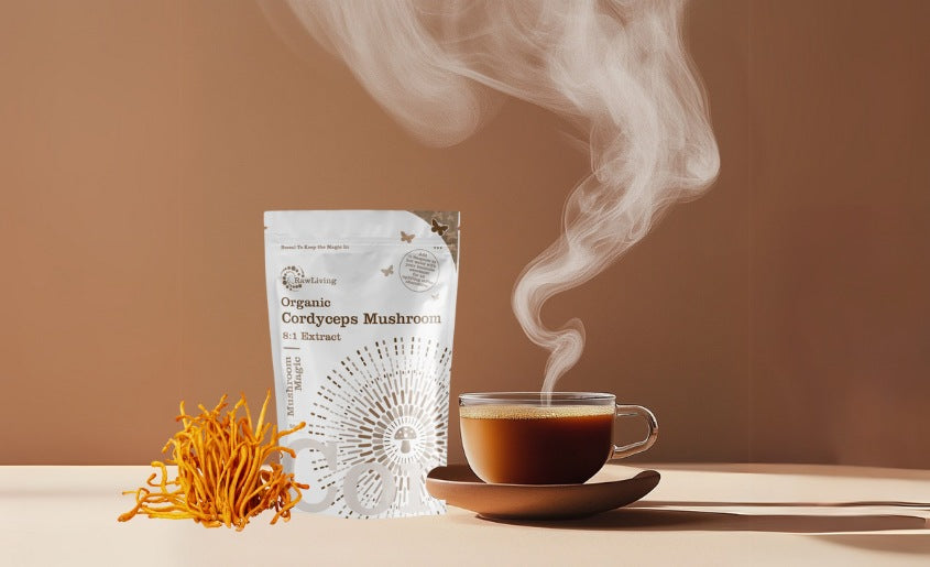 Raw Living Cordyceps Mushroom Powder