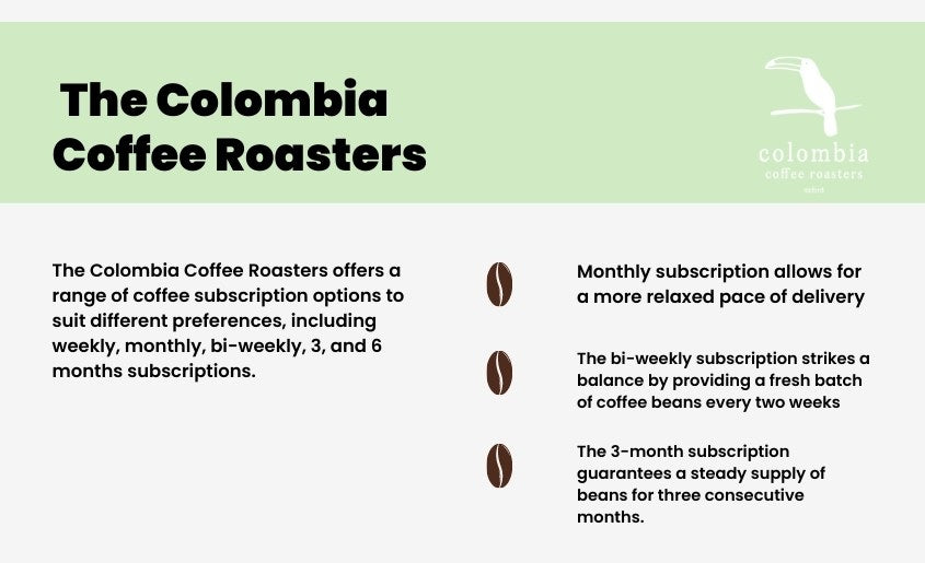 The Colombia Coffee  Subscription